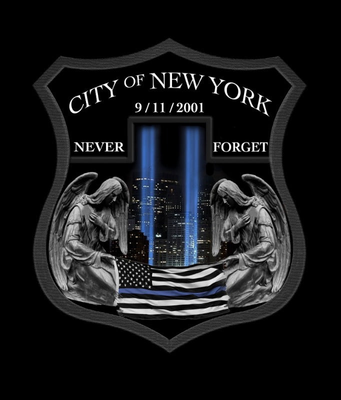 NEVER FORGET - 9/11 TRIBUTE PATCH